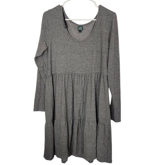Wild Fable tunic dress tiered heathered gray size XXL - Picture 1 of 4